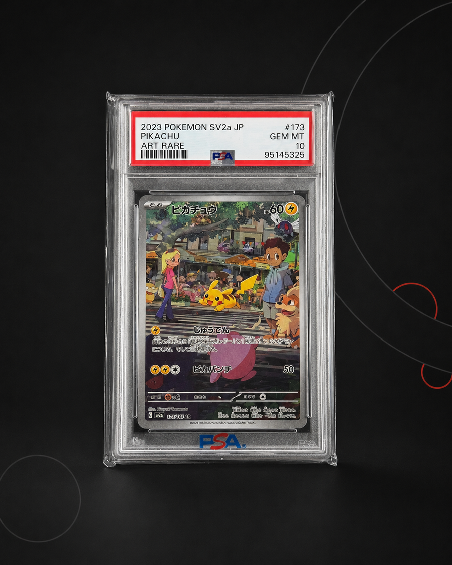 Pikachu AR 173/165 – SV2a Pokémon 151 – PSA 10