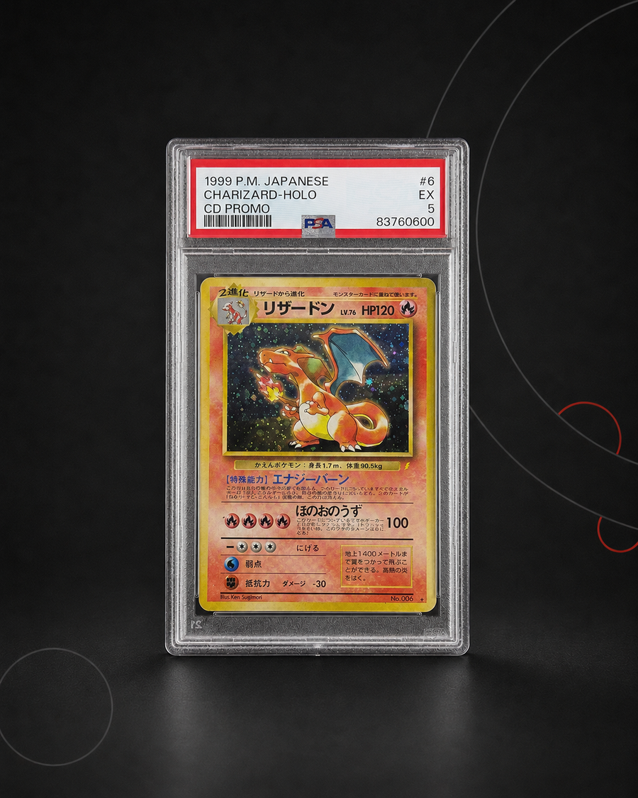 Charizard CD Promo – Pokémon Japanese CD – PSA 5
